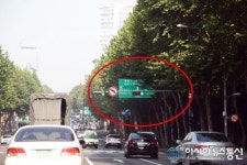 강남구 교통표지만 안든이유가 모야?