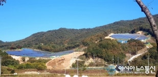 주민들 반대에도 장수군 곳곳에 태양광 발전시설