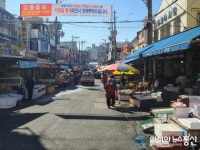 한산한 포항 죽도어시장
