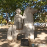 서울숲공원, 바람 속 산책 조각상