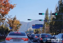 주말 교통 체증 ‘창원대로’