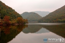 숨겨진 단풍 명소 충북 청주 노현저수지