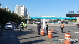 인천부평서, 대형화물ㆍ특수차량 판스프링 합동단속 실시