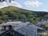 경주 양동마을 가을 풍경