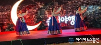 순천시, 순천문화재 야행 공연…관광객들에게 즐거움 선사