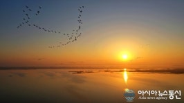 하늘에서 본 화성호의 아름다움과 가치