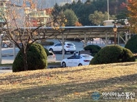 주자창에서 불법 주차 단속을?…충주시 불법 주정차 단속원의 은밀한 오후