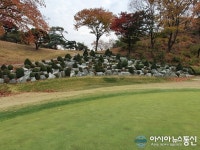 제일CC, 멋있는 조경들