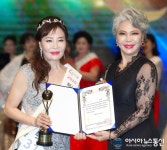 아통글로벌 | [아통포토] 이부희-김영화, '인기스타 선 수상~' (2020 글로벌클레시퀸 모델선발대회)