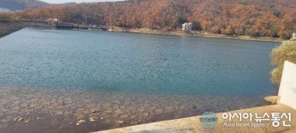 오남 저수지 가을 풍경 울긋불긋