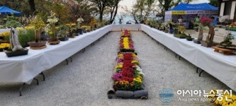 멋진 작품들로 전시되어 있는 부산 운수사