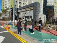 의창구, 북면 무동 주정차금지선 도색공사 준공