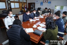 진해구, 진해여고여중 정문 앞 통학로 안전 위해 현장 실사