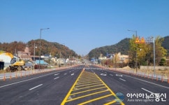 정읍시, 13일 서부산업도로 1.7km 구간 ‘전면개통’