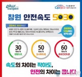 창원시 160개 도로 ‘창원형 안전속도 5030’ 시행