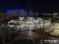 용인시 동백호수공원 야외무대 비가림막 설치