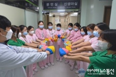 건양대병원 사랑나누리 봉사단 ‘사랑의 모자뜨기’, 코로나19로 멈출 수 없죠