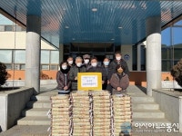보은군 삼승면농민단체協, 면내 경로당에 쌀 46포 전달