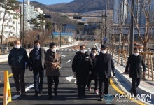 조광한 남양주시장, 오남읍 도시계획도로 개설현장 점검!