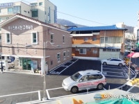 대전 중구 부사시장. 주차장 확장 공사 준공