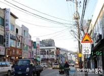 옥천읍 금장로 도시미관 개선된다