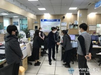 박주야 마산회원구청장, 구암2동행정복지센터 직원들과 소통