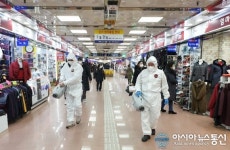 대전시설관리公, 대전역전지하도상가 방역활동 총력