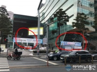 [아동포토] 관악구청 앞, 불법현수막 설치...관리시급