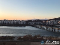 [아통포토] 노을 밑, 천호대교·광진교