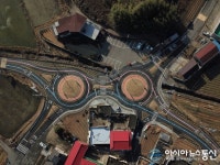 함안군, 칠서 용호오거리 쌍구형 회전교차로 준공