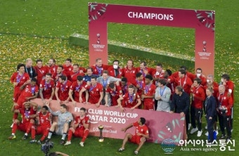 [아통포토] 바이에른 뮌헨, 카타르 1-0 꺾고 'FIFA 클럽월드컵 우승'