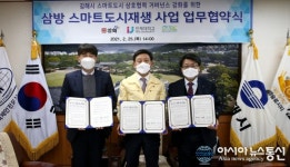 김해시, 삼방 스마트도시재생 성공 추진 ‘협약’