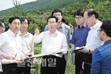 신장열 울주군수, 영남알프스 사업 현장점검