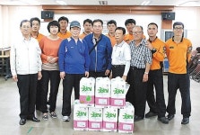 노인회관 무료급식·소방교육 봉사