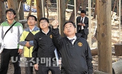 박성민 중구청장, 입화산 야영장 방문