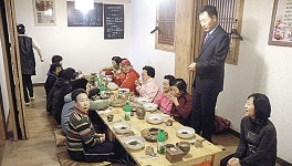 옥동, 노인일자리사업 참여자 간담회