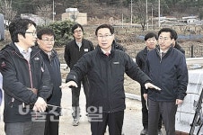 신장열 군수, 울주민속박물관 공사현장 점검