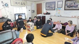 범서읍 서사리 마을회관 방문 봉사활동