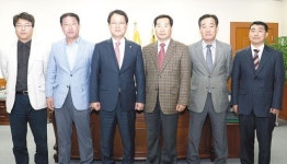 박길수 도로교통공단 울산지부장, 시의회 방문