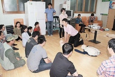 중부소방서, 이천리 주민에 산악안전교육