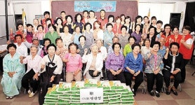 한사랑사진동호회, 남구지역 독거노인에 장수사진 봉사