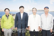 방어진경로당, 동구청 방문