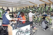 중구 자전거 무료대여소 인기… 2곳 추가 설치