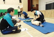 이화초, 전 교직원 심폐소생술 연수