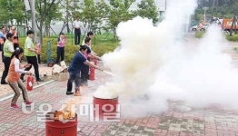 온양119안전센터, 지도소방훈련