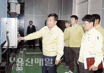 박성민 중구청장, 배수장 7곳 점검