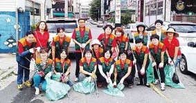 농소1동 도로변 하수구정비