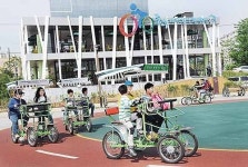 중구 무료 자전거대여소 인기 질주  4월 개장 이후 4만9,309명이 3만1,178대 이용…하루 평균 374명·236대꼴