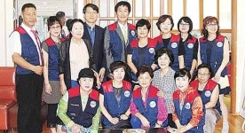 신정5동 경로당 어르신 점심대접