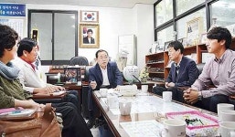 이채익 의원, 수암시장 상인 간담회…공영주차장 확보 방안 모색